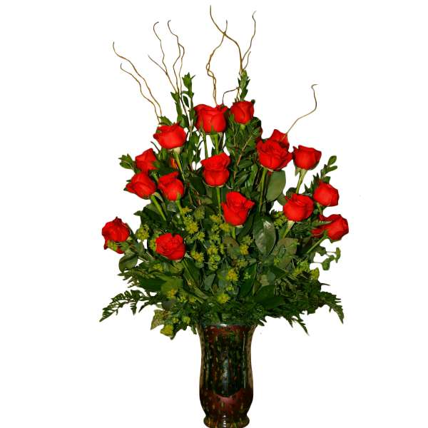 Medium Roses Vase
